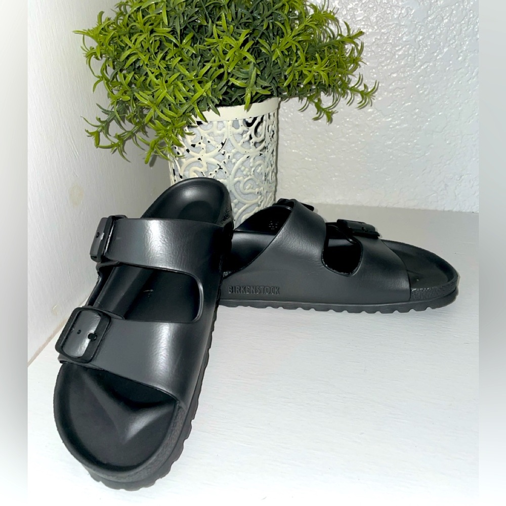 Birkenstock Black Slide Sandals